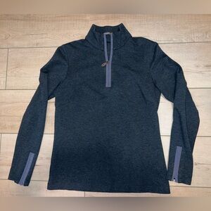 J. McLaughlin women’s quarter zip pull over long sleeve top